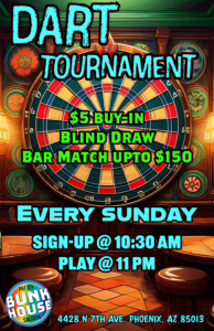 Weekly Dart Tournament