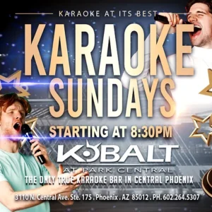 Karaoke Sundays at Kobalt