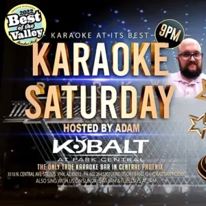 Karaoke Saturdays at Kobalt