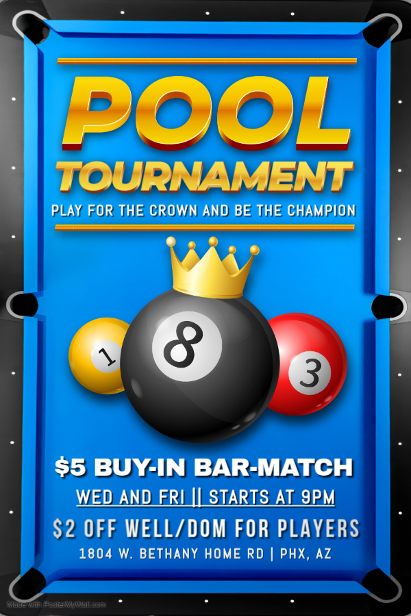 OZ Pool Tournament