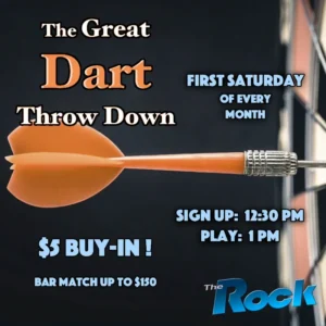 The Great Dart Throw Down – No Buy In!