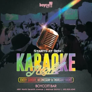 Boycott Karaoke Night