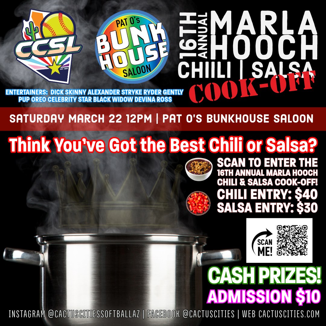 16th Annual Marla Hooch Chili Salsa Cook Off