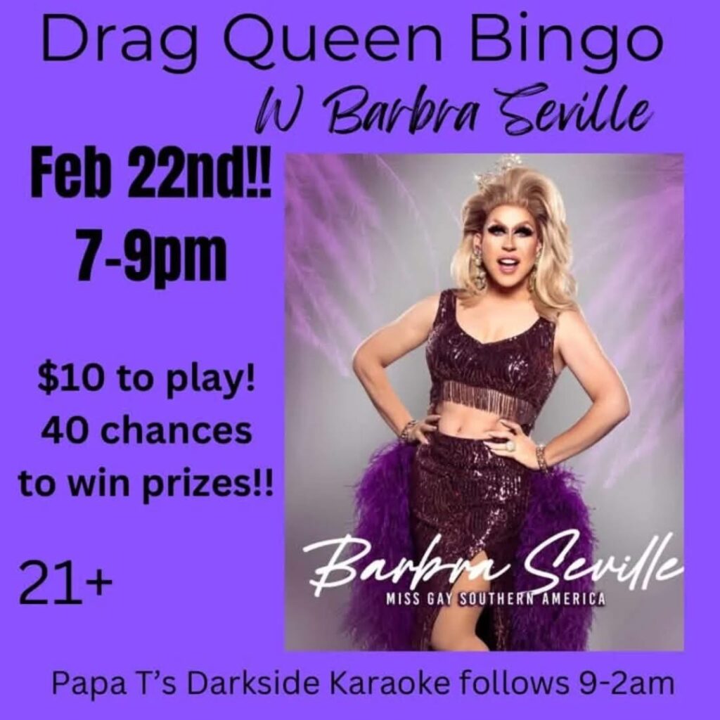 Drag Queen Bingo w Barbra Seville