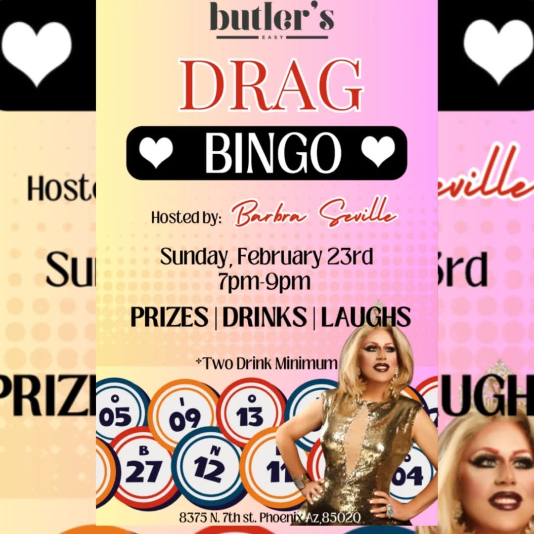 Butler's Drag Bingo