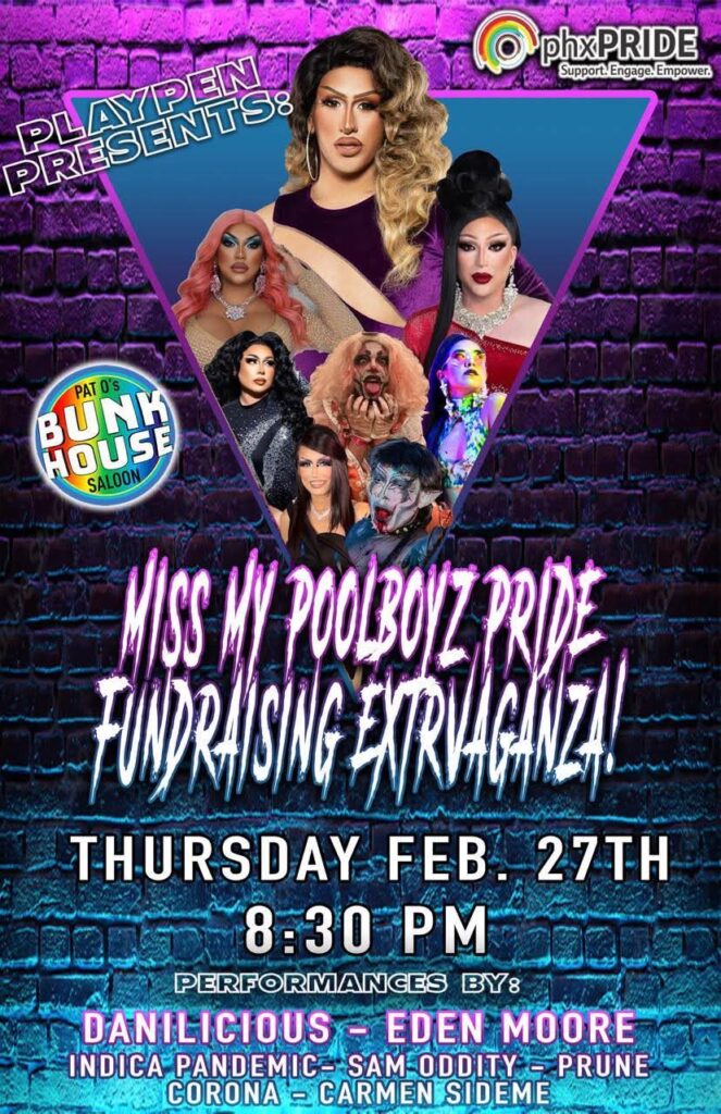 Miss My Poolboyz Pride Fundraising Extravaganza!