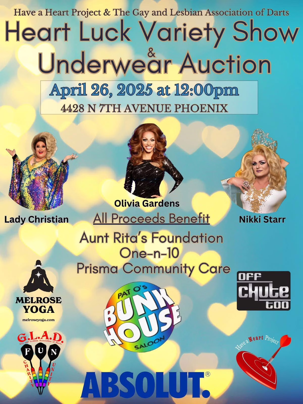 Heart Luck Variety Show & Underwear Auction