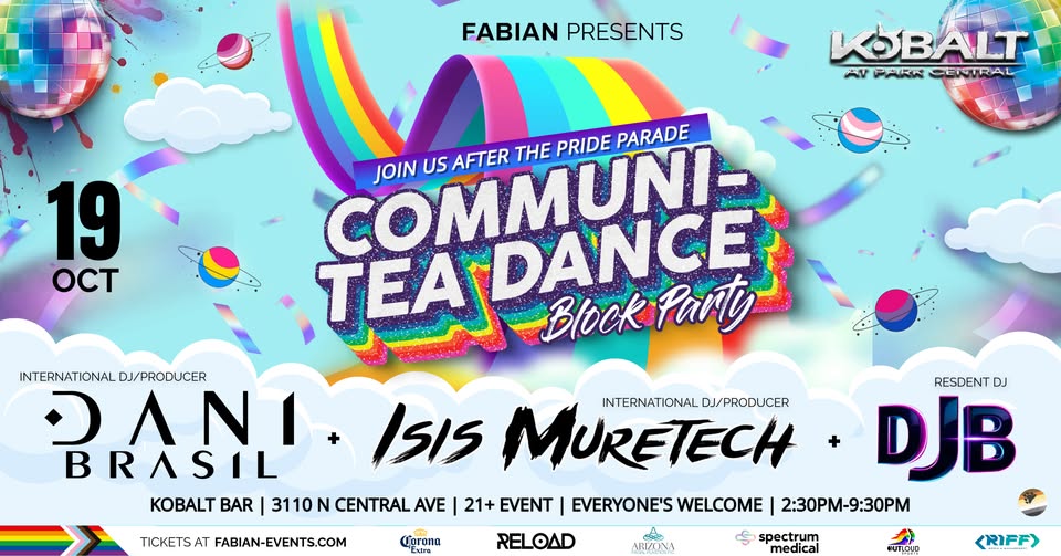 Phoenix Pride Communi-Tea Dance Block Party