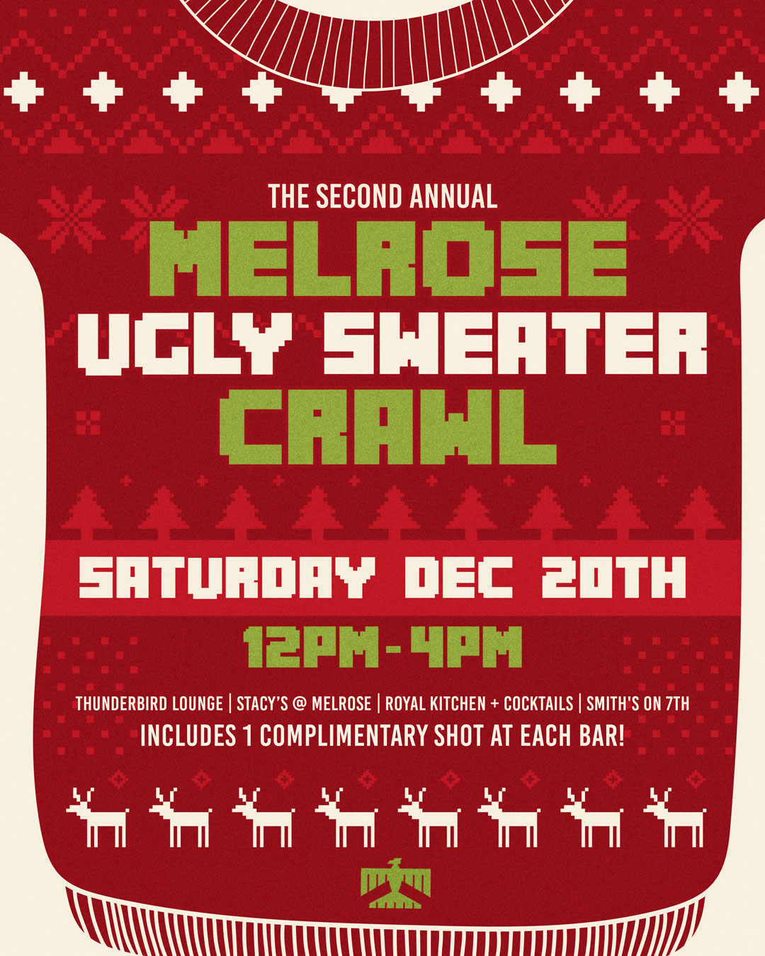 Melrose Ugly Sweater Crawl