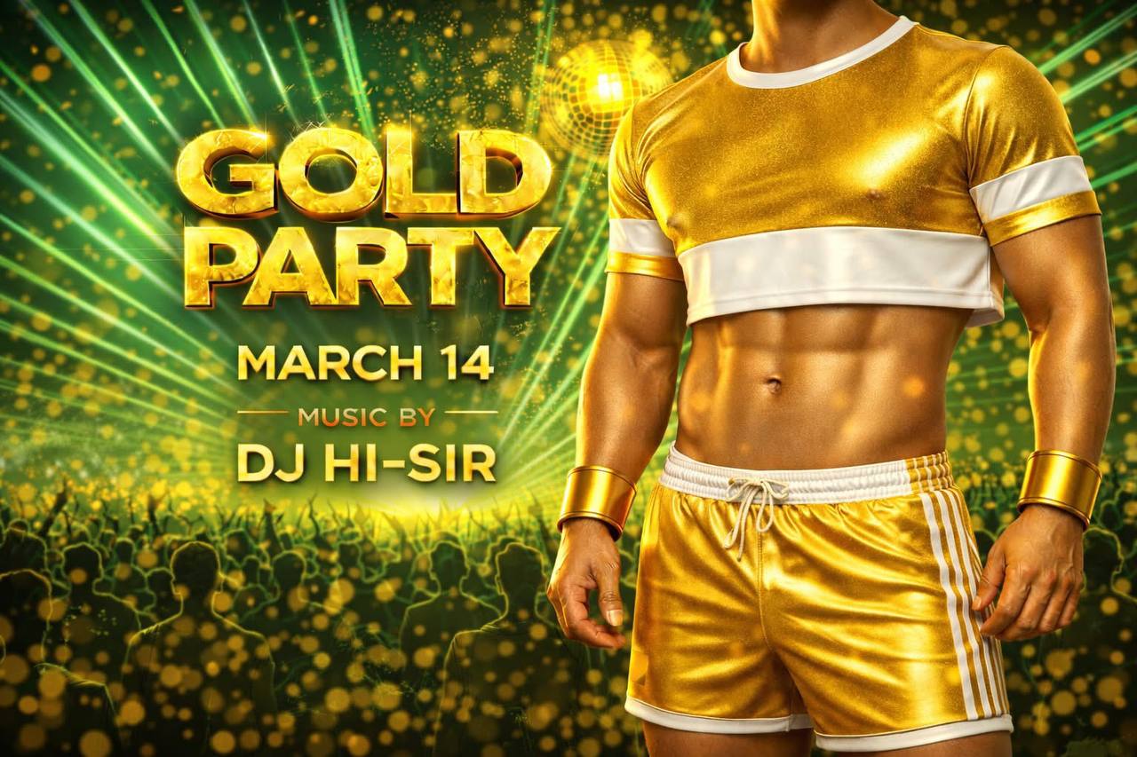 GOLD PARTY Flyer