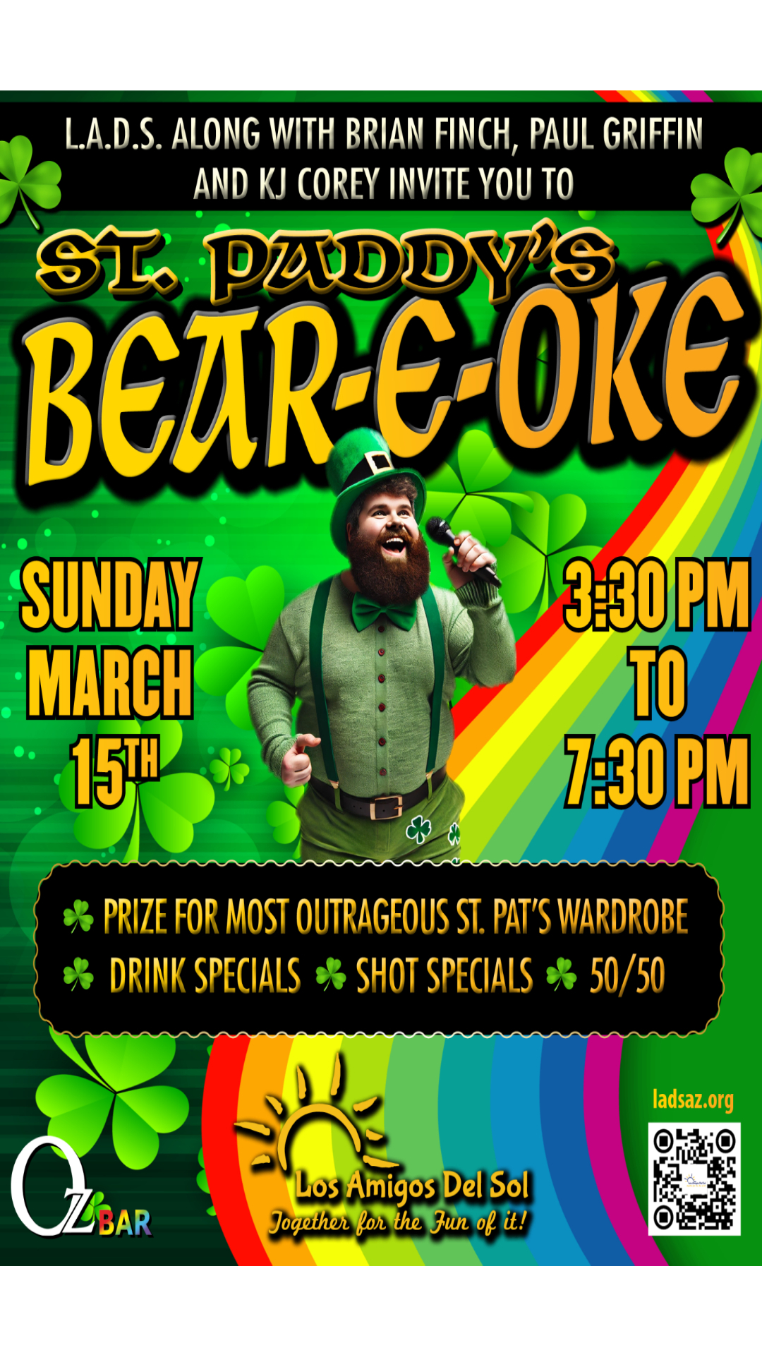 St Patrick’s Day Bear-e-oke